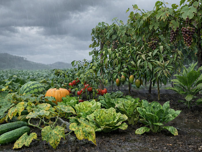 Bệnh sương mai trên dưa leo dễ bùng phát khi nào?
