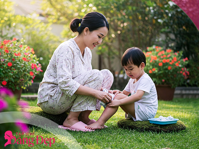 Cách xử lý khi trẻ bị ngã để không gây tổn thương tâm lý