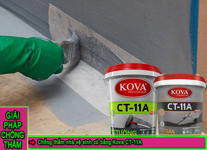 Hướng dẫn quy trình chống thấm nhà vệ sinh cũ mới đúng chuẩn