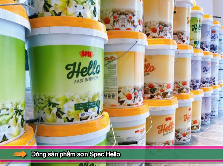 Thương hiệu sơn Spec của nước nào sản xuất?