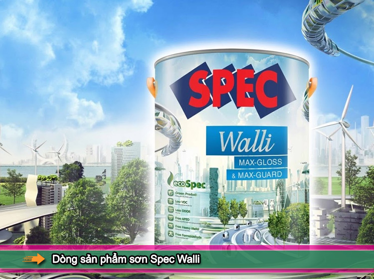 Thương hiệu sơn Spec của nước nào sản xuất?