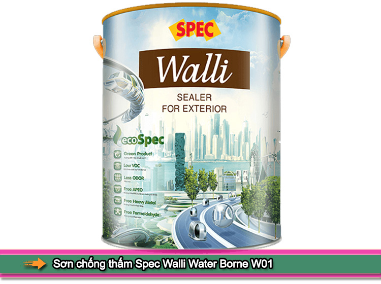 Ưu điểm vượt trội của sơn chống thấm Spec