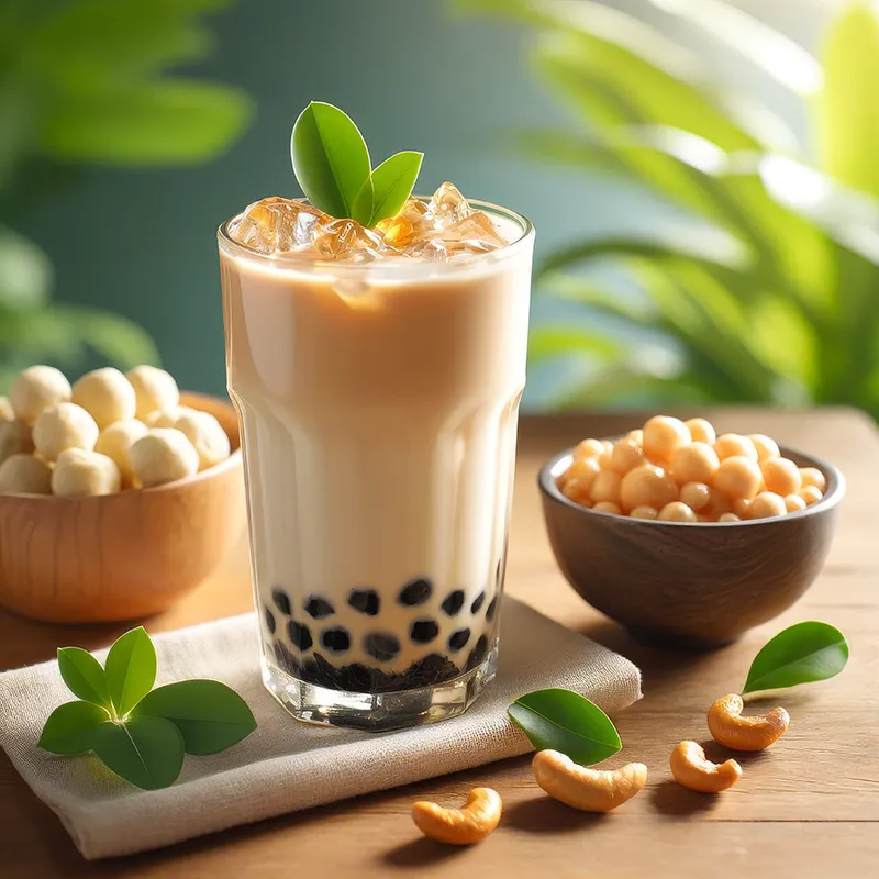 Pha trà sữa bằng sữa hạt thơm ngon và bổ dưỡng