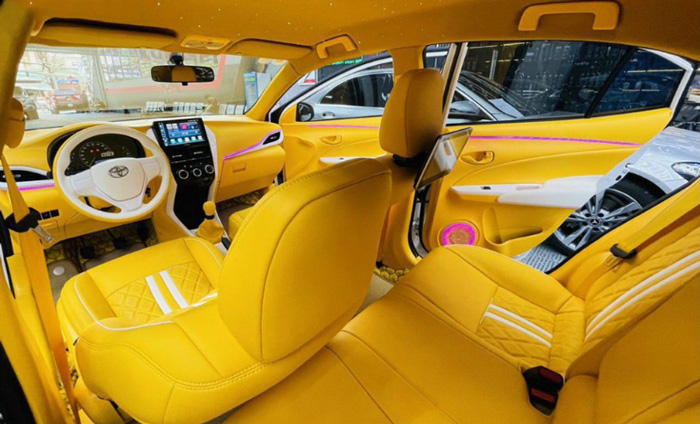 Xe Vios mấy chỗ ngồi? Toyota Vios nội thất có rộng không