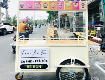 Hướng dẫn cách làm trà sữa healthy để bán bằng xe đẩy ngoài trời
