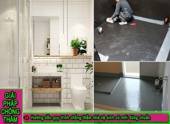 Hướng dẫn quy trình chống thấm nhà vệ sinh cũ mới đúng chuẩn - Tạp chí Dáng Đẹp