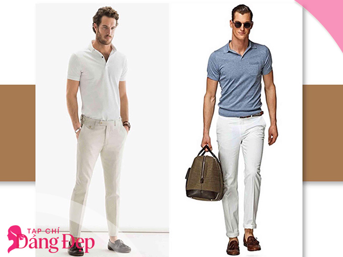 Cách phối đồ với áo polo nam lịch lãm mà không nhàm chán - Tạp chí Dáng Đẹp