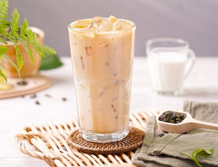 pha trà sữa không dùng bột béo