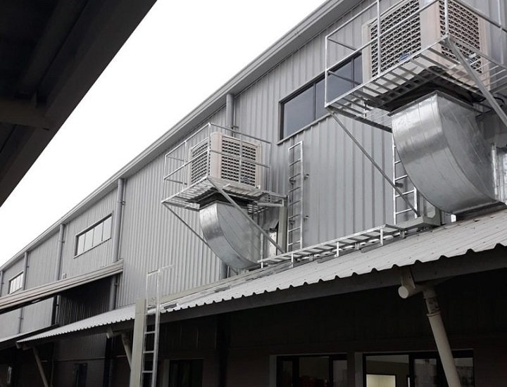 quạt làm mát bằng hơi nước